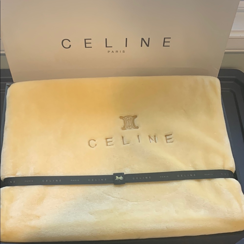 Celine Yellow Blanket